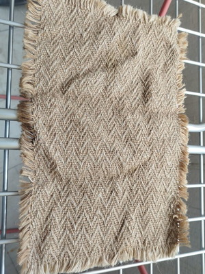 Table decor new jute chevron pattern 40×27cm