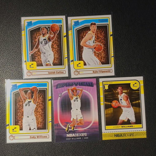 Panini Donruss 2024-2025 Utah Jazz Rookies cards like new
