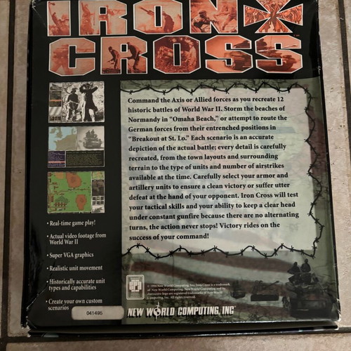 Iron Cross English PC Big Box used