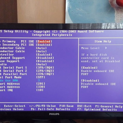 Gigabyte GA-8PE800 REV1.1 motherboard used with CPU, fan, and RAM
