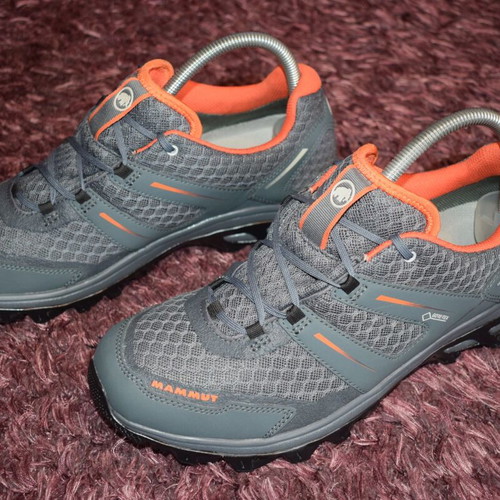 Mammut MTR 71 Low Gore Tex men's sports shoes like new, size 43.5, gray and orange