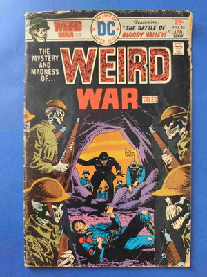 Κόμικ Weird War Tales 45 μεταχειρισμένο, αγγλικό
