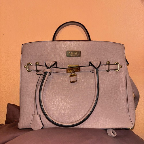 Shoulder bag new in soft pink color with long strap
