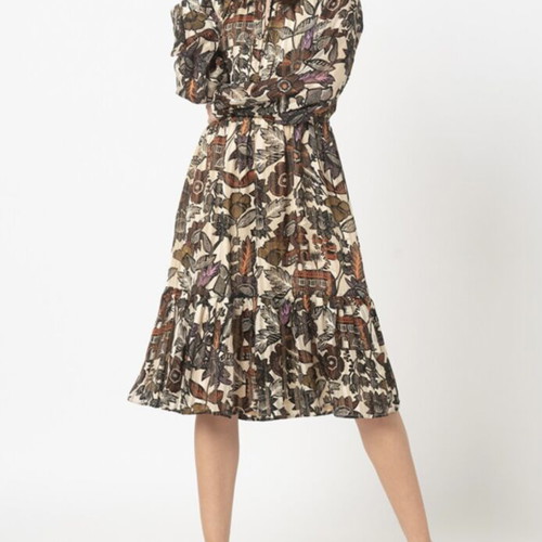 Maison Scotch dress brown, like new, size XS