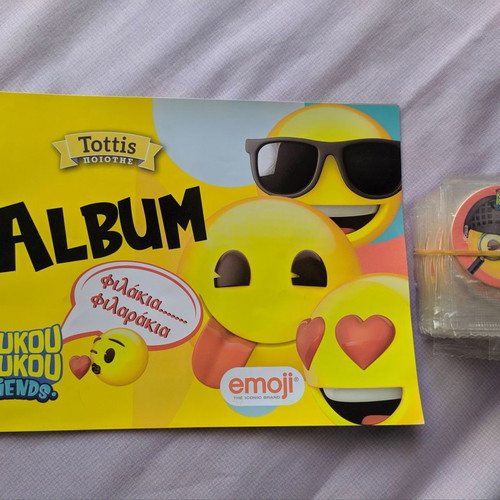 Emoji Koukouroukou album new with 54 stickers