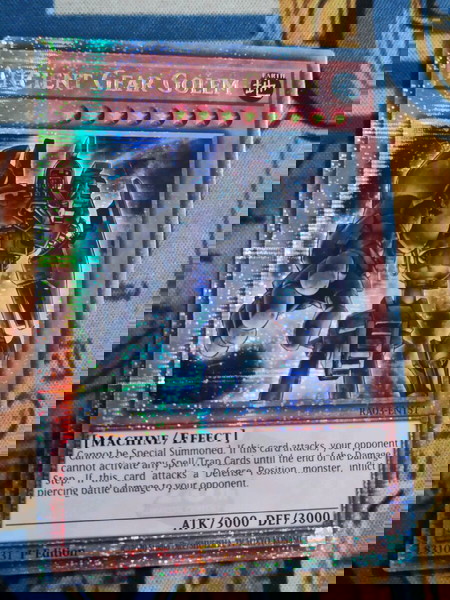 Ancient Gear Golem (Quarter Century Rare, Yugioh)