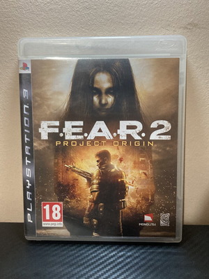 F.E.A.R. 2 PS3 game used, full set with minor scratches