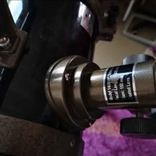Newtonian Reflector Telescope 6-Inch Equatorial Mount like new