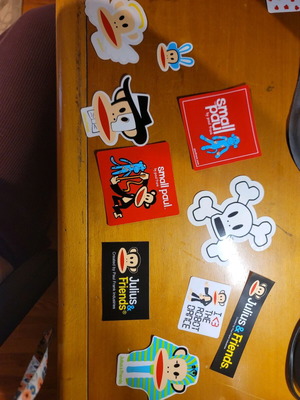 Paul Frank collectible stickers 10 pcs new