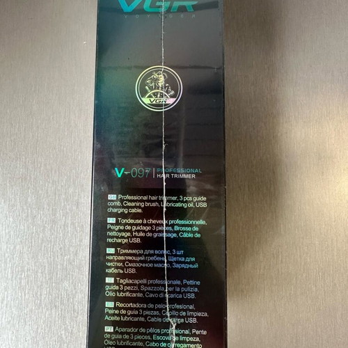 VGR V-097 Rechargeable Hair Clipper New, Gold Color