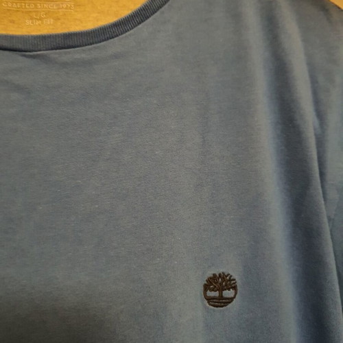Timberland T-shirt blue like new, size L
