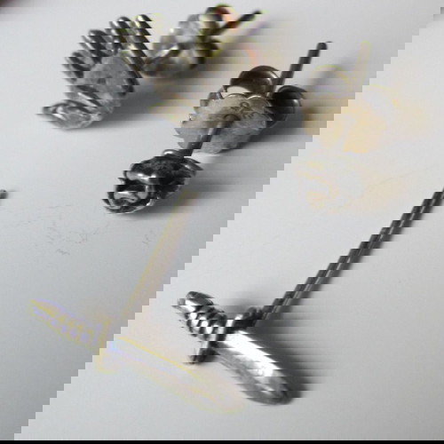 Ασημένια χειροποίητα κοσμήματα μεταχειρισμένα από ασήμι 925 και 975