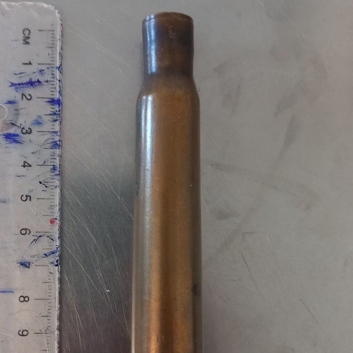 World War II collectible cartridge case from Des Moines Ordnance Plant
