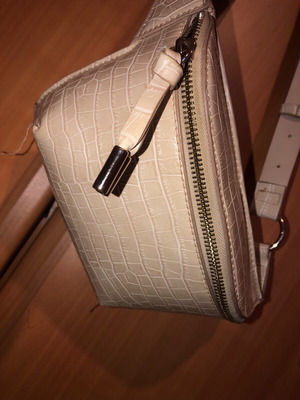 Banana bag women's used H&M beige