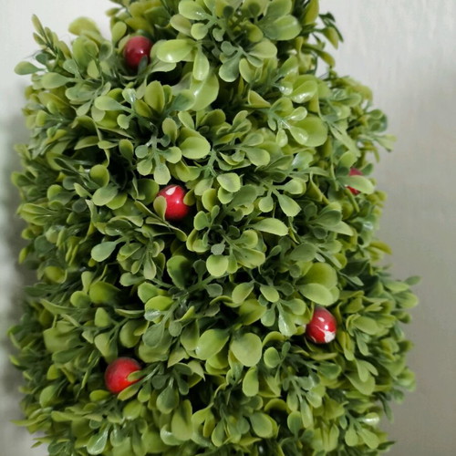 Two decorative trees like new, height 40 centimeters