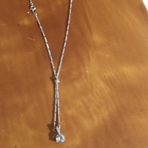 Swarovski necklace, unworn, silver