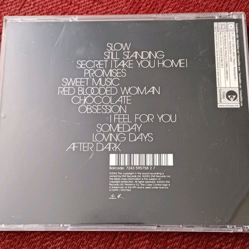 Kylie Minogue Body Language CD album like new, pop