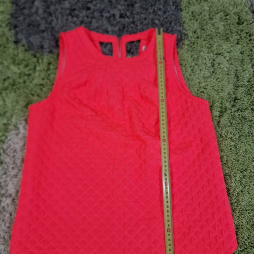 River Island pink neon women top size M new