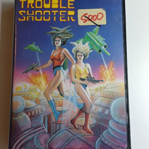 Trouble Shooter Sega Mega Drive game used with case