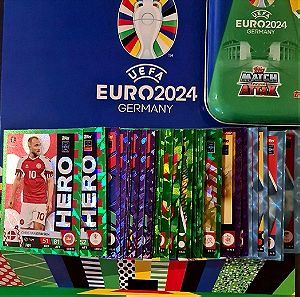 Euro 2024 Topps. Package 88 Parallel cards