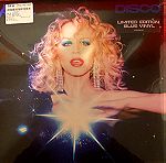  Kylie Minogue Disco limited edition Blue vinyl plus Autographed Disco Card