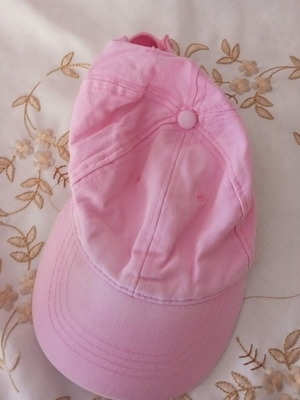 Pink cap, size 55 cm