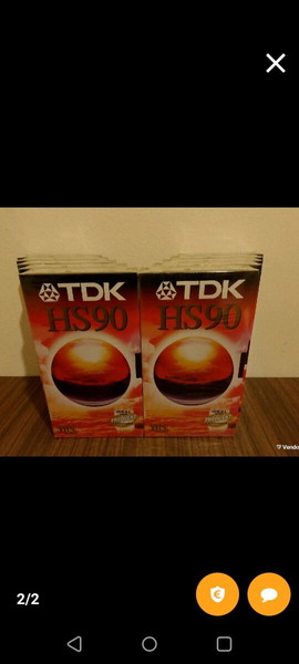 βίντεοκασσετεςVHS TDK HS-90