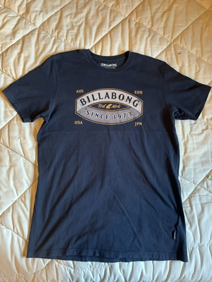 Billabong Men's Navy Blue Graphic T-Shirt XL like new, 100% cotton