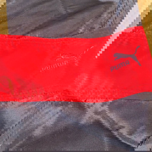 Puma Vintage Ανδρική Αντι-Ανεμική Ζακέτα Σαν Καινούργιο Μέγεθος XL Μπλε Κόκκινο