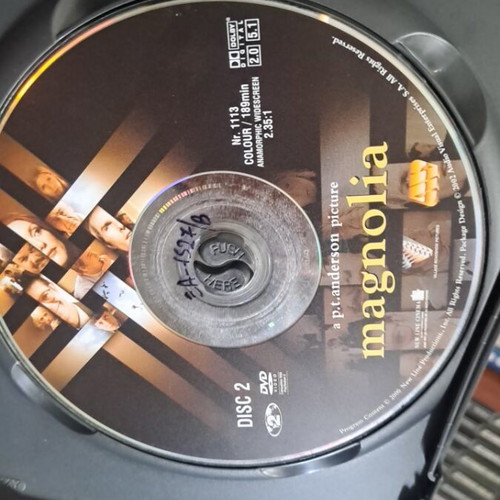 Magnolia DVD μεταχειρισμένο, κοινωνική δραματική ταινία με υπότιτλους