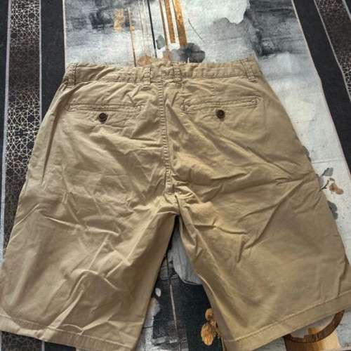 Gandys men's bermuda shorts new, beige, size M