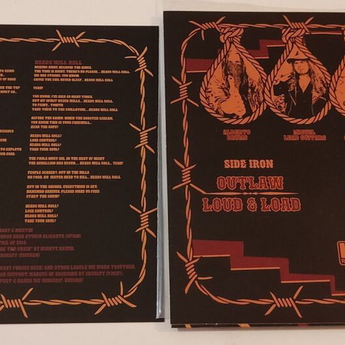 7'' Single Iron Curtain Outlaw EP new, metal