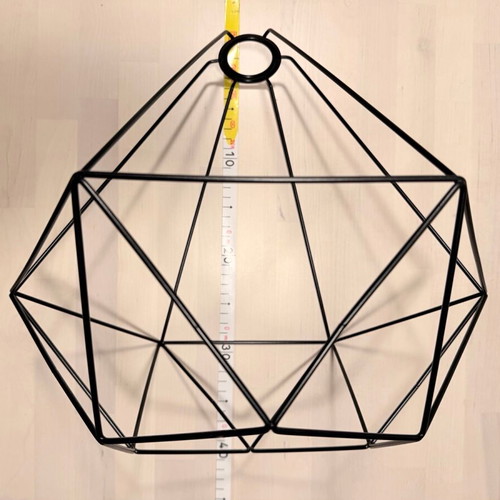 Minimal black ceiling light like new for pendant