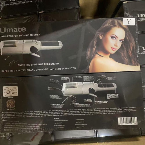 Umate split ends removal device new, rechargeable