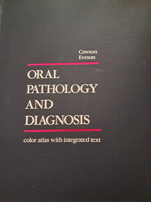 Oral Pathology and Diagnosis book like new