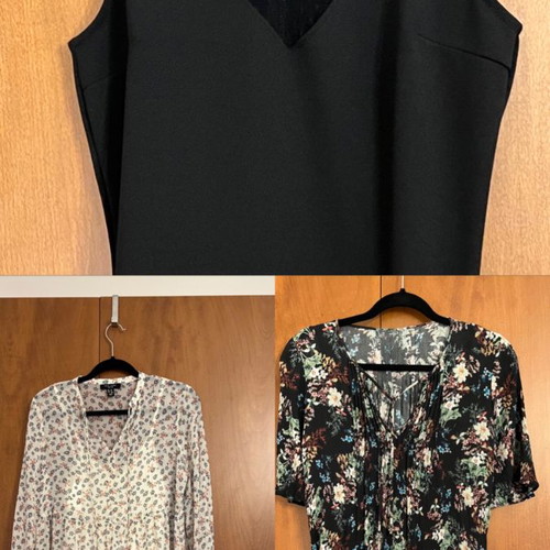 Dresses used, bundle of 3, Mango and New Look Petite