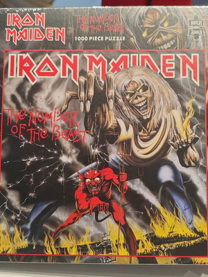 Iron Maiden The Number Of The Beast Puzzle 1000 pieces new sealed