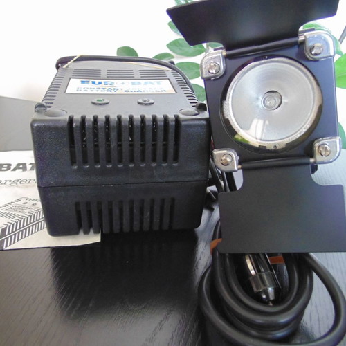 Προβολέας Reflecta Power-Light DR 100 Video μεταχειρισμένος, 12V/100W με φορτιστή