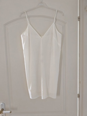 Zara white tank top like new, size M