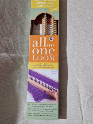 All-n-One Loom 18" knitting tool like new
