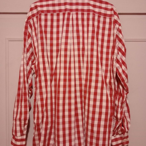 Ciao men's shirt XL like new, white and red