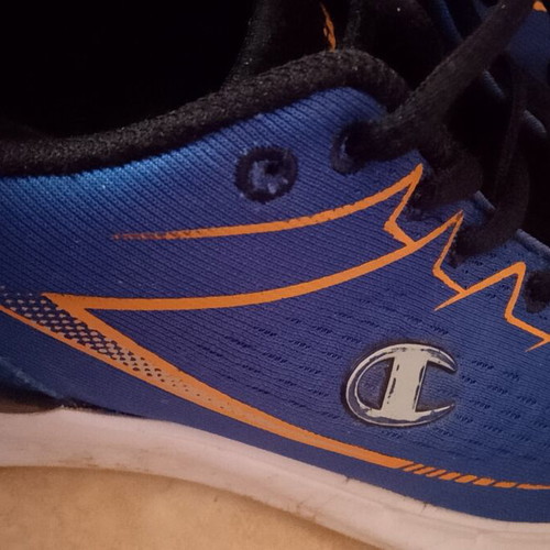 Champion athletic shoes used, size 40, blue