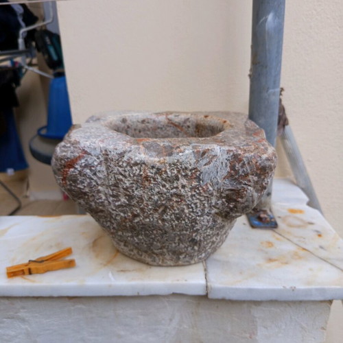 Stone mortar used