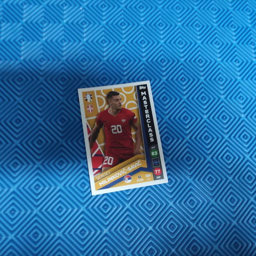 Euro 2024 collectible cards set of 5 like new