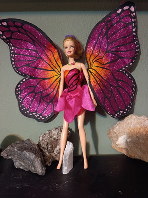 Barbie Mariposa collectible fairy doll used Mattel