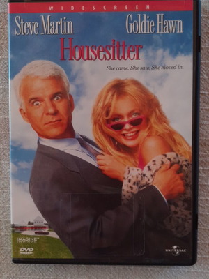Housesitter DVD with Steve Martin and Goldie Hawn, Region 1, English subtitles