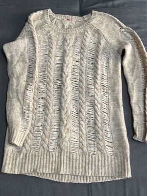 Wool sweater like new, beige