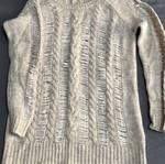 Wool sweater like new, beige