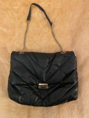 Zara handbag used black