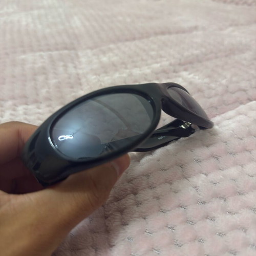 Versace sunglasses like new, black, collectible with Medusa logo